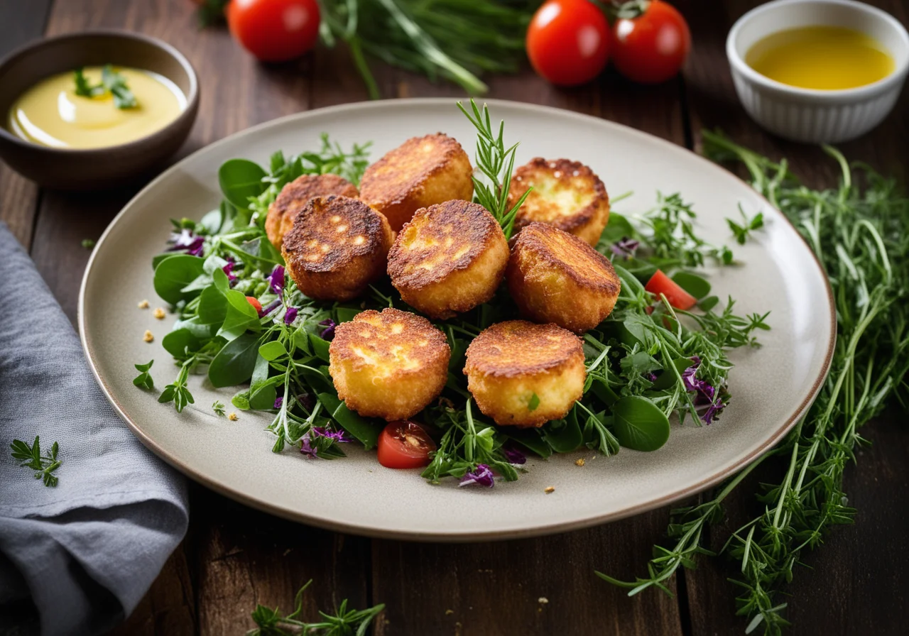 Goat Cheese Fritters
