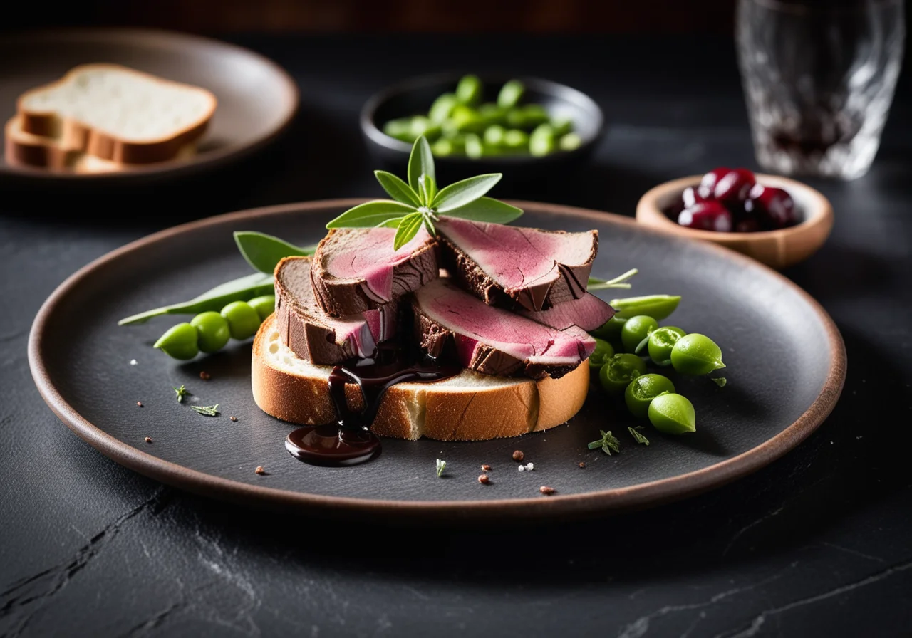 Venison with Balsamic Sauce