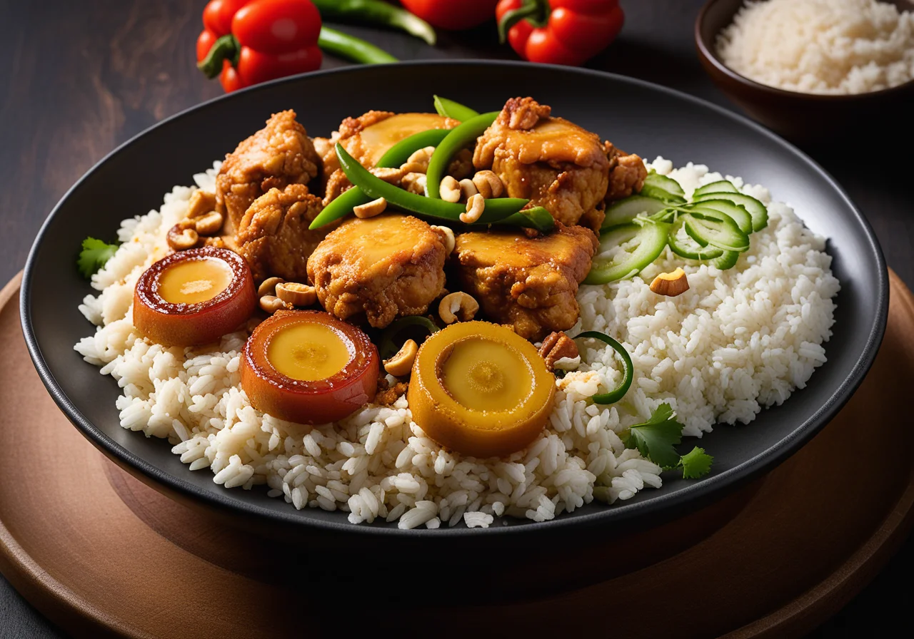 Curry Chicken with Rice