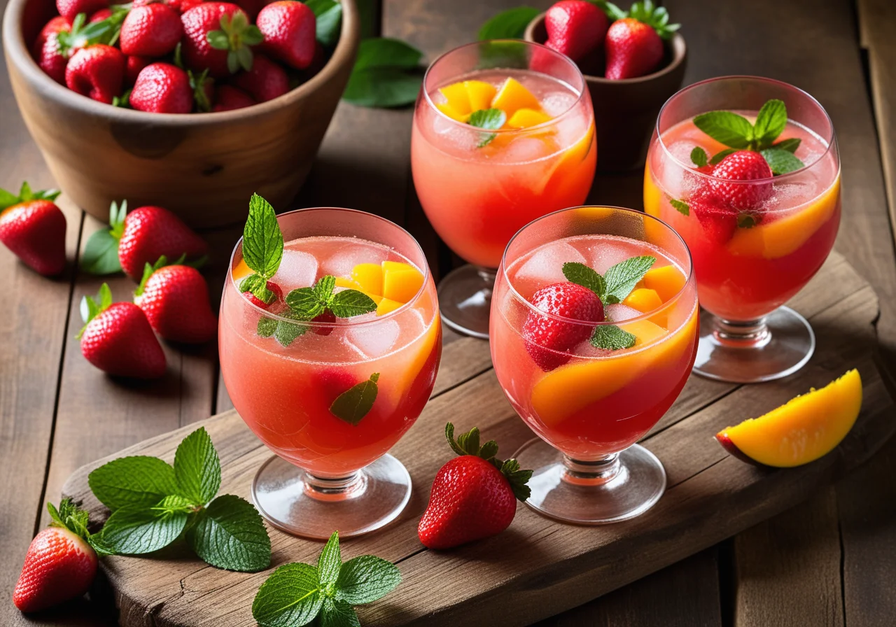 Strawberry-Mango Punch