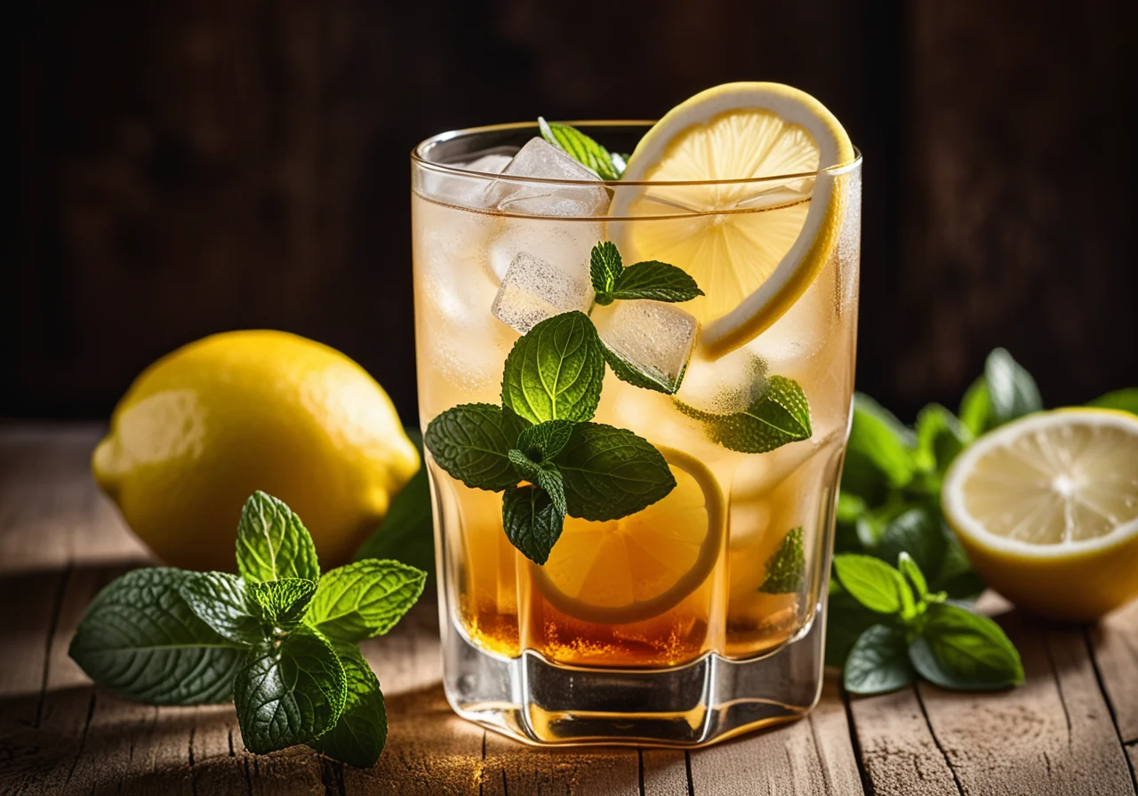 Refreshing Ginger Lemon Tea