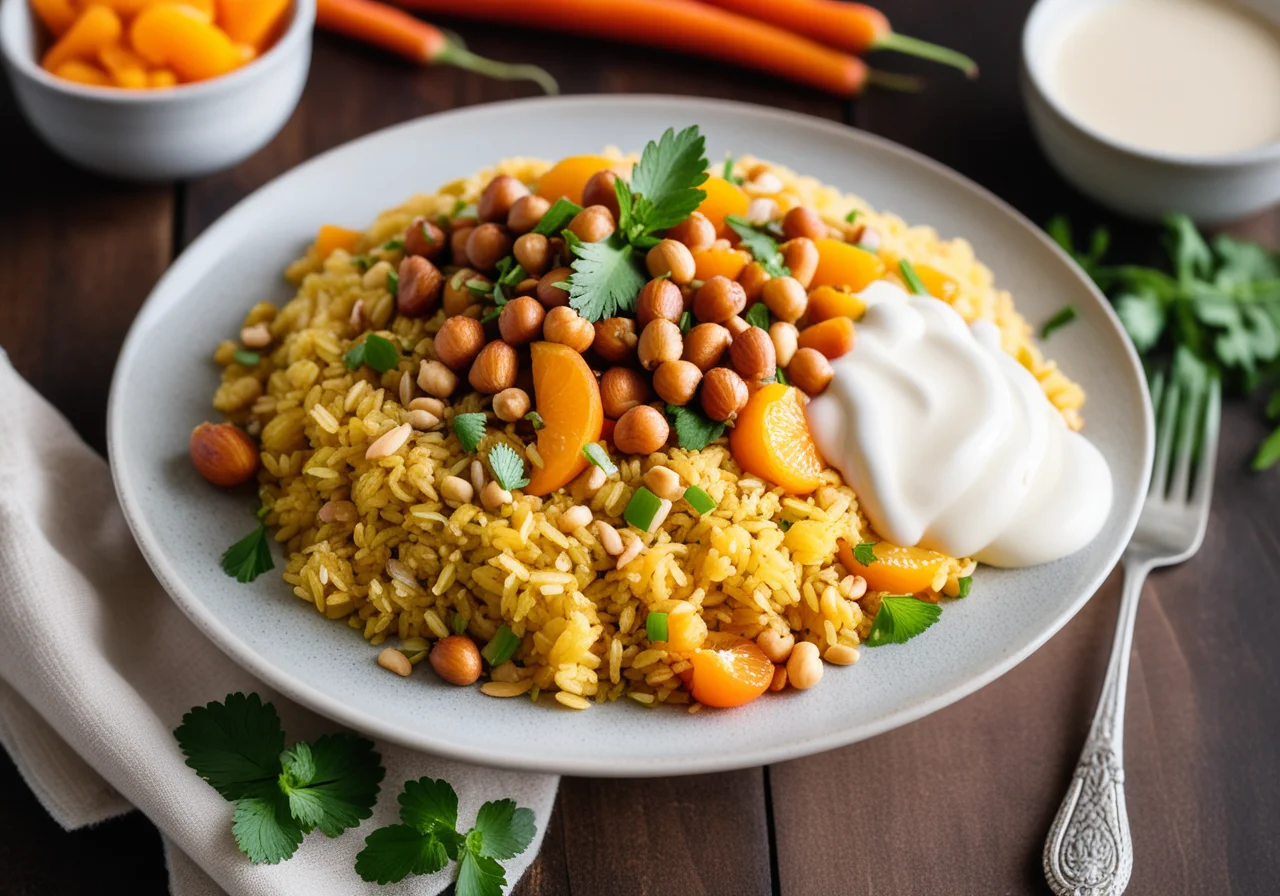 Fried Rice with Chickpeas