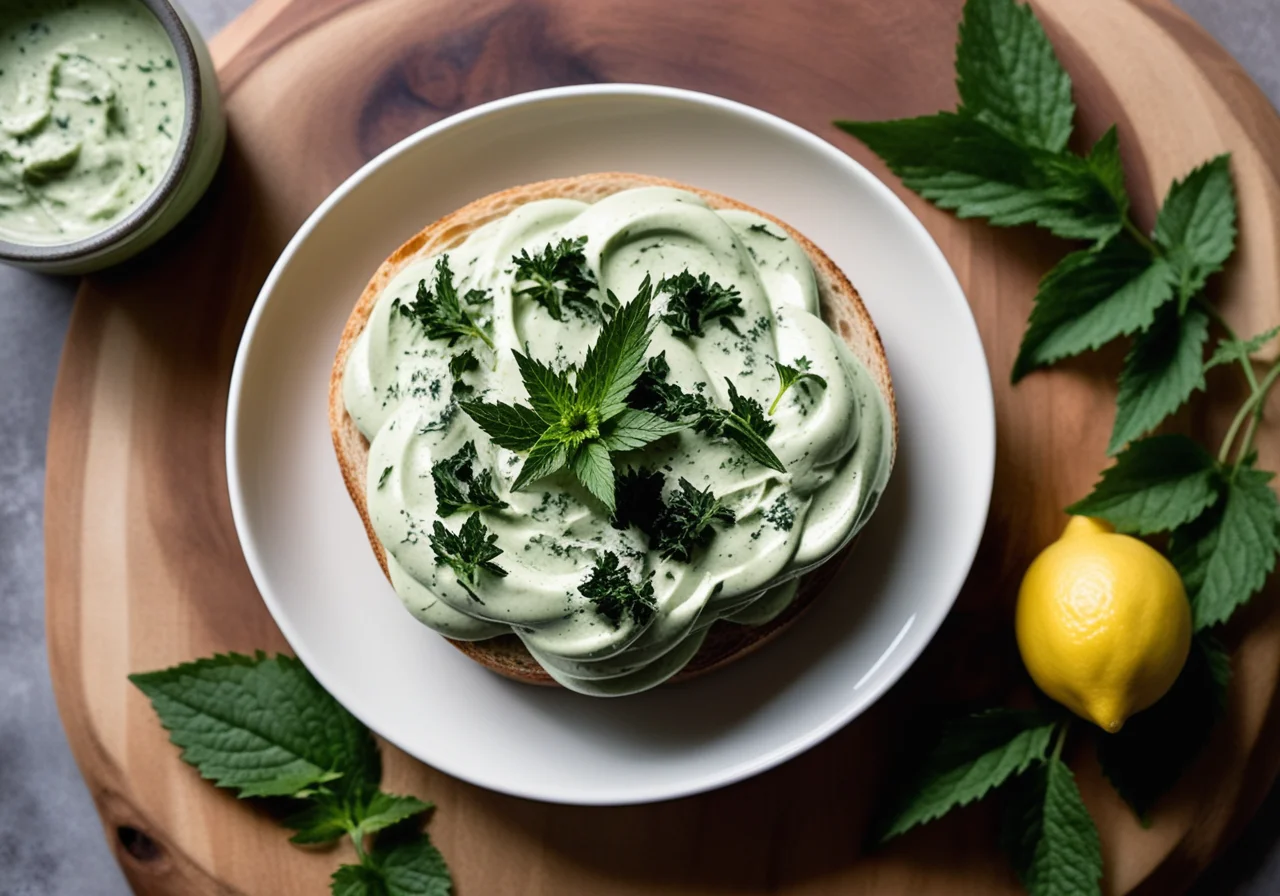 Nettle Cream Cheese