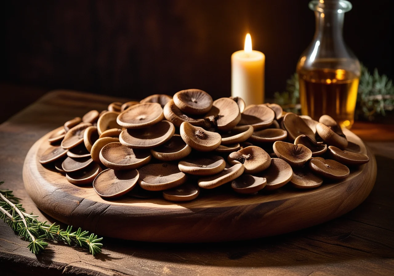 Drying Porcini Mushrooms