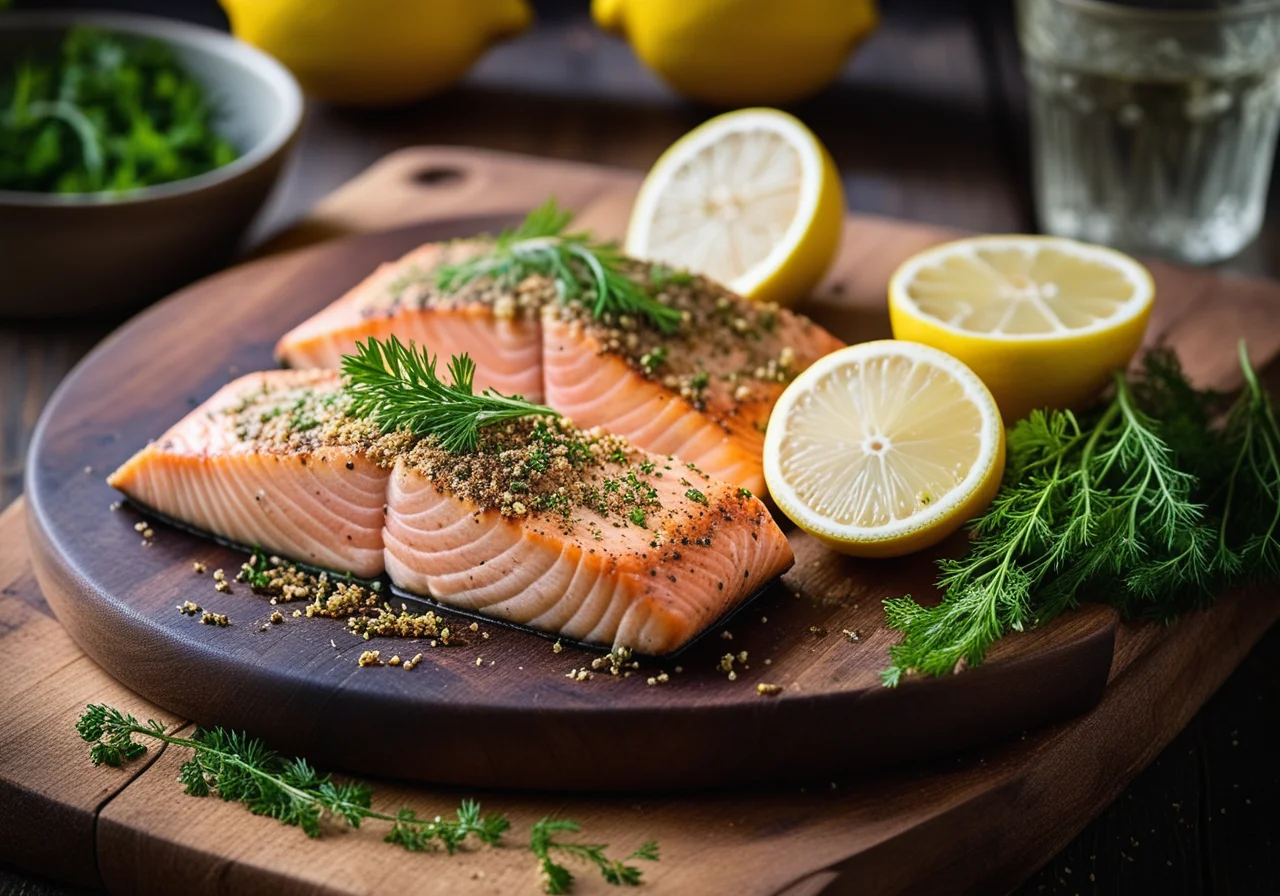 Salmon in Bratschlauch