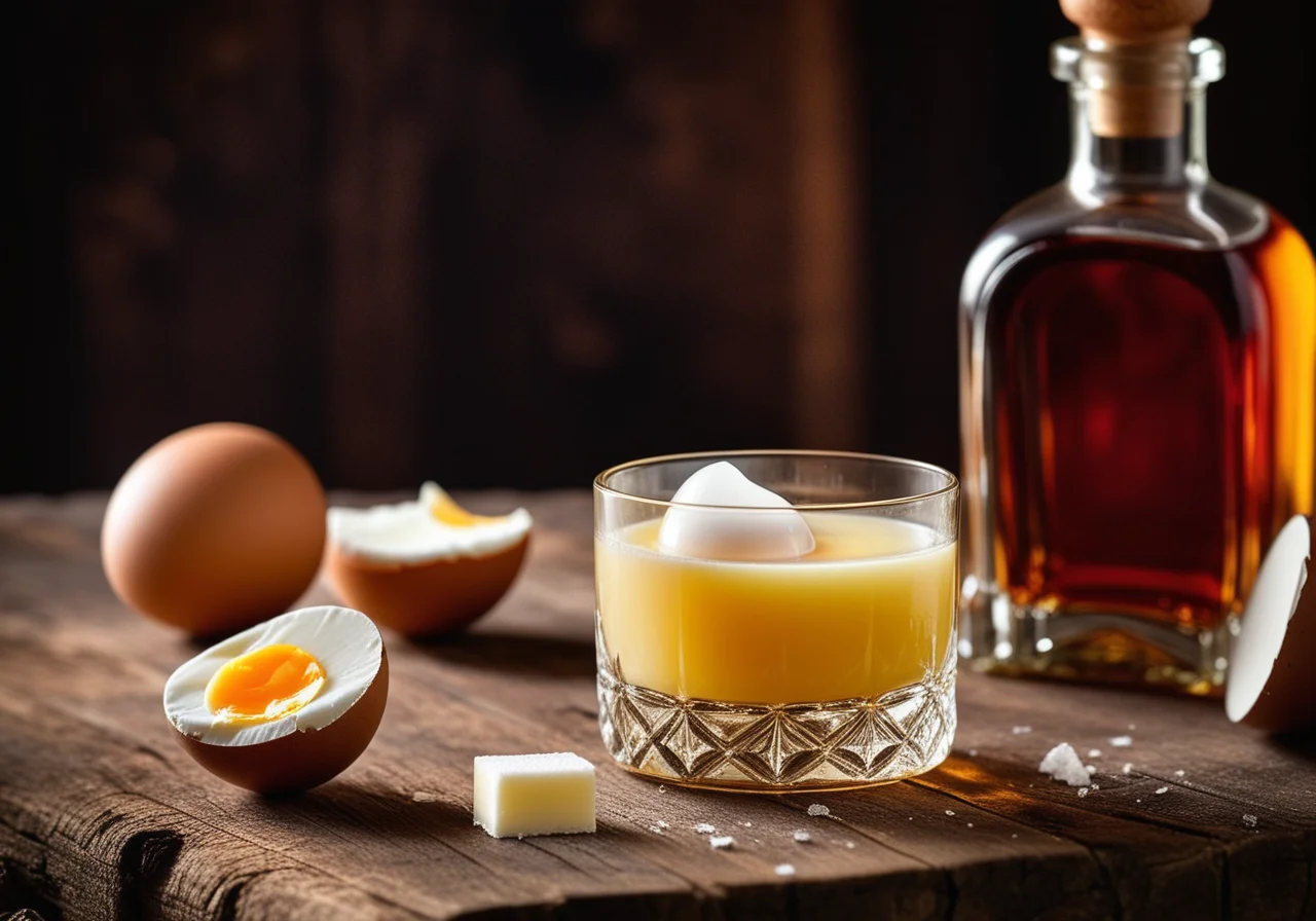 Homemade Egg Liqueur