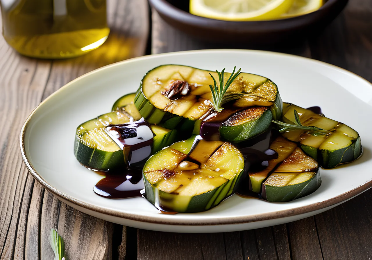 Marinated Zucchini with Rosemary