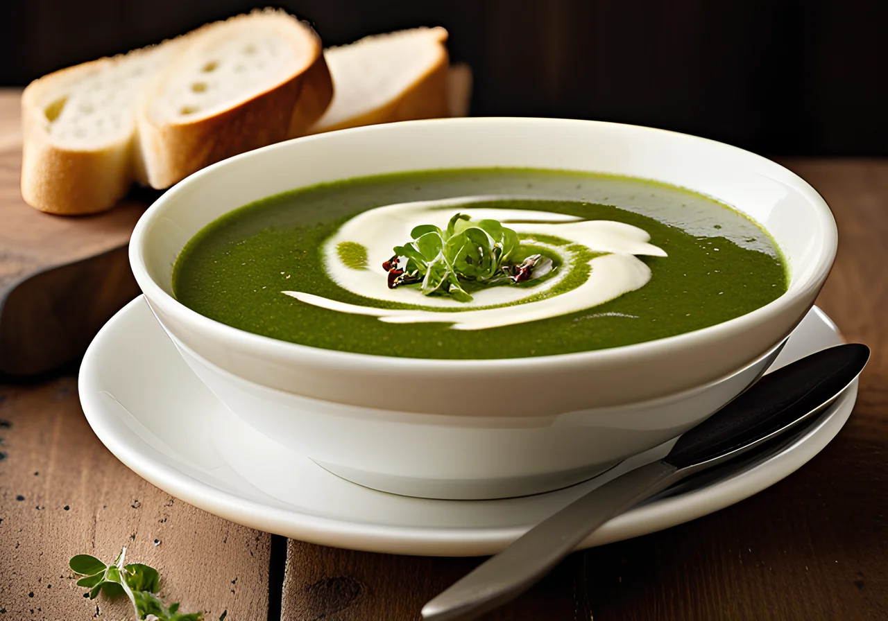 Green Soup with Watercress