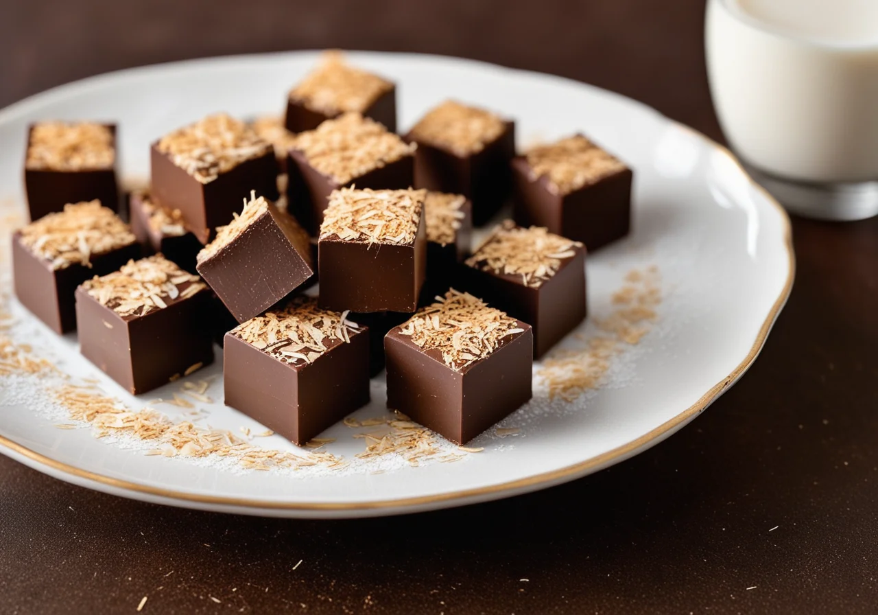 Chocolate Coconut Cubes