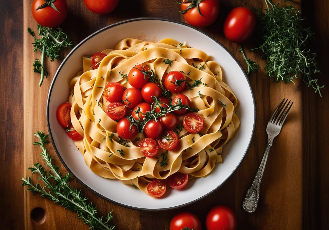 Pasta with White Beans and Tomato Sauce