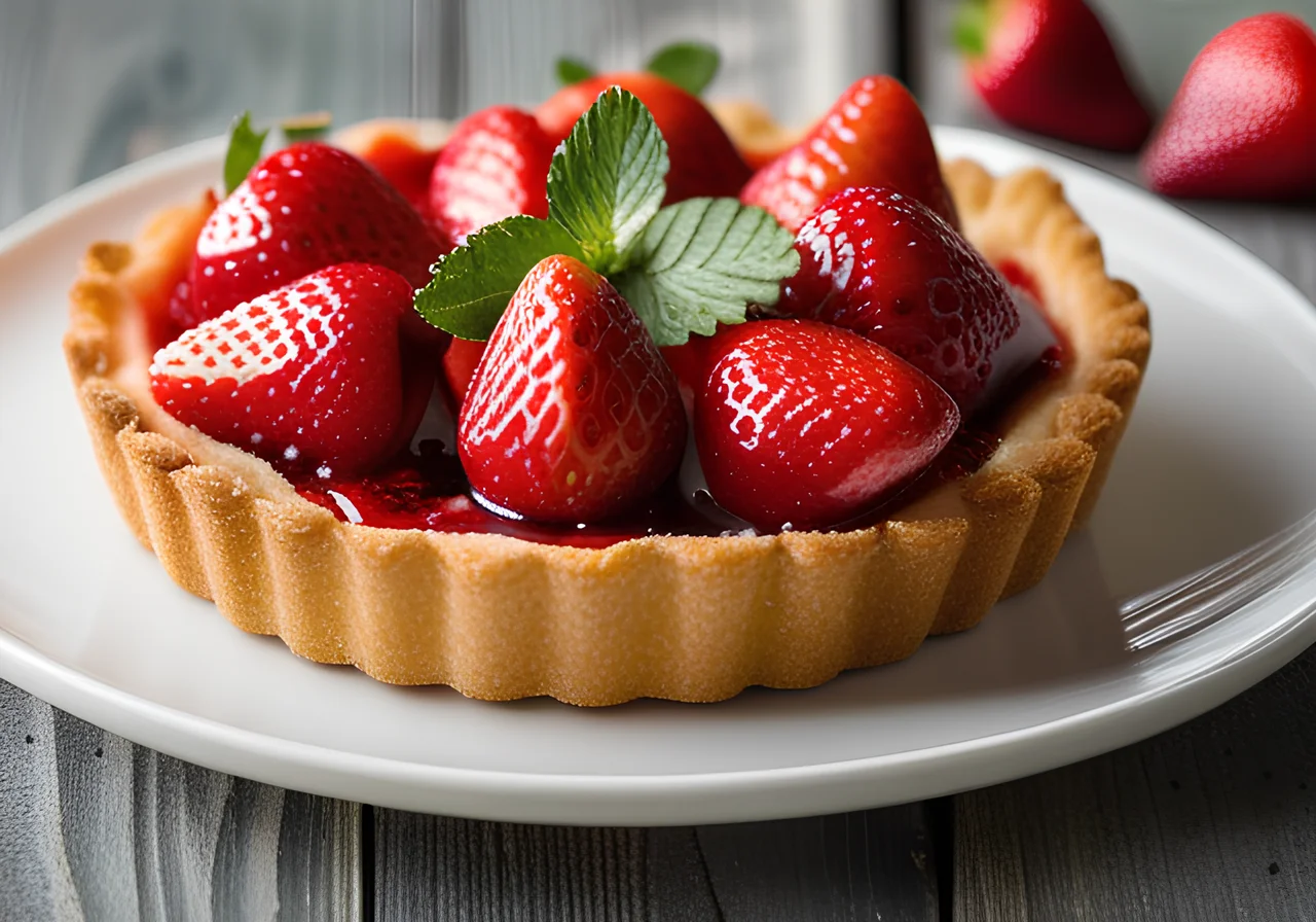 Easy Strawberry Tart