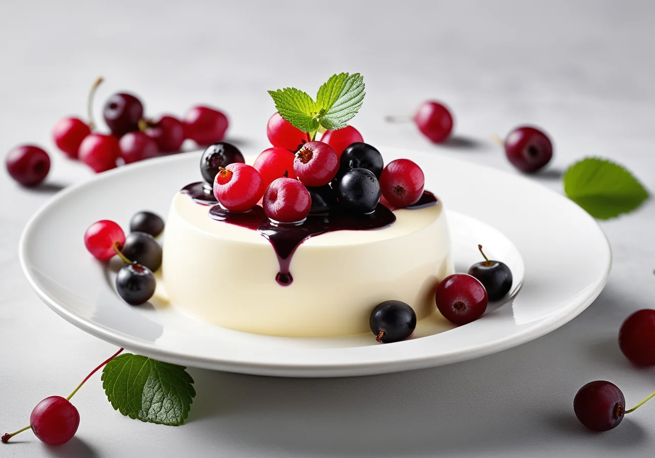 Quark Mousse with Berries