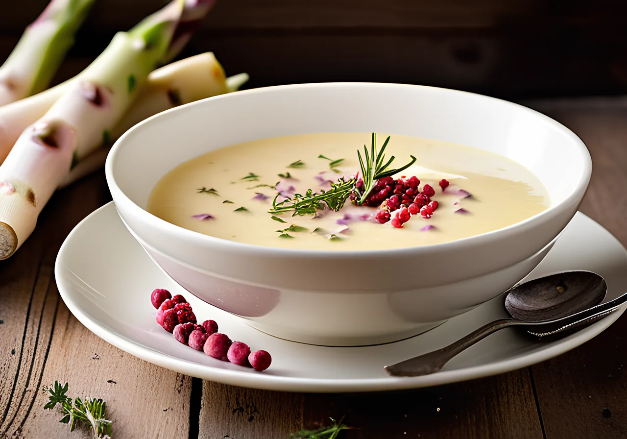 White Asparagus Cream Soup