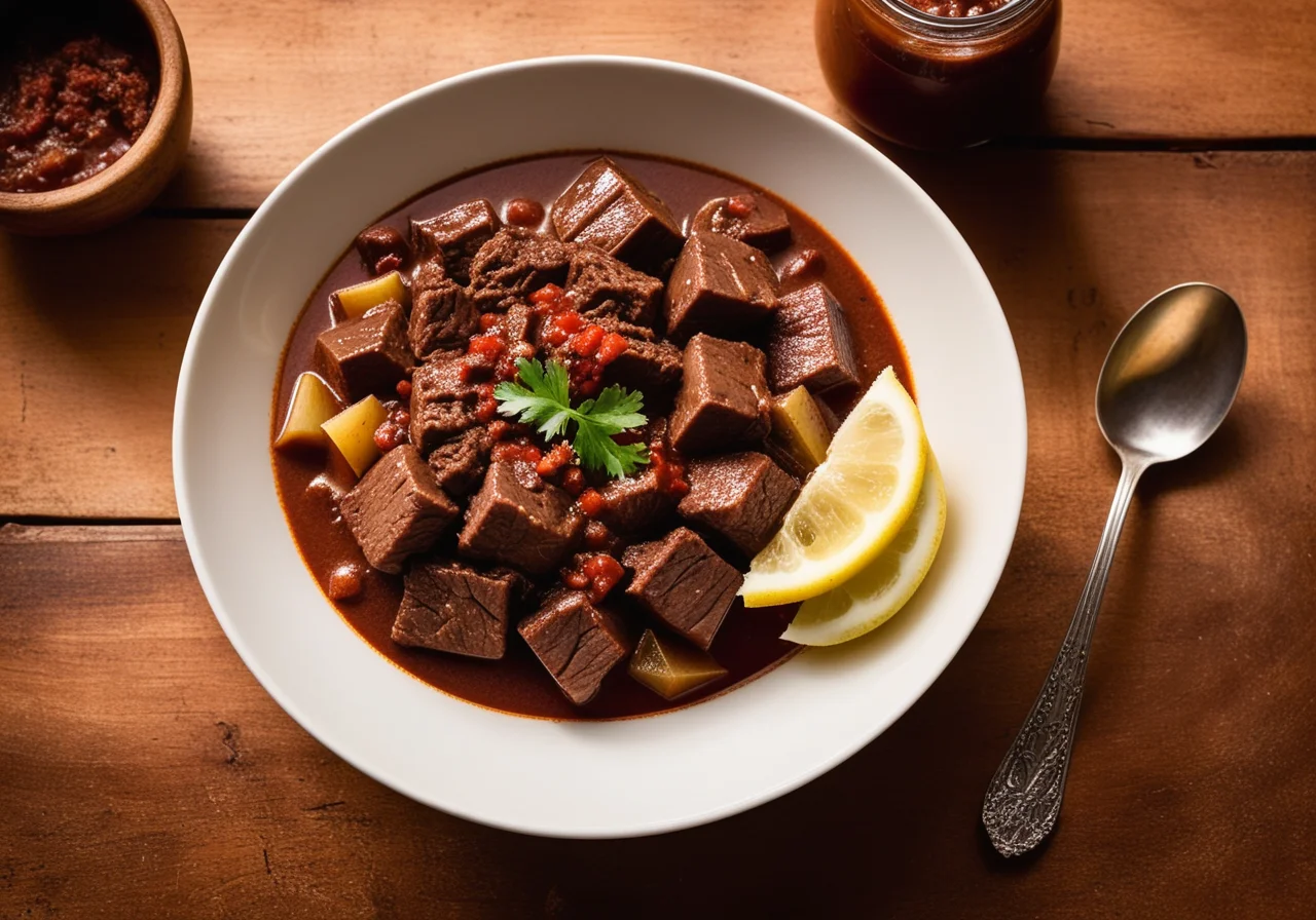 Dark Beef Goulash