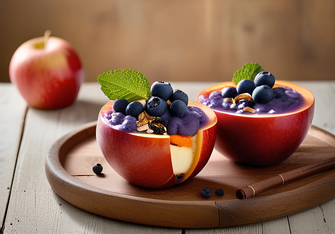 Apple-Carrot-Blueberry Smoothie