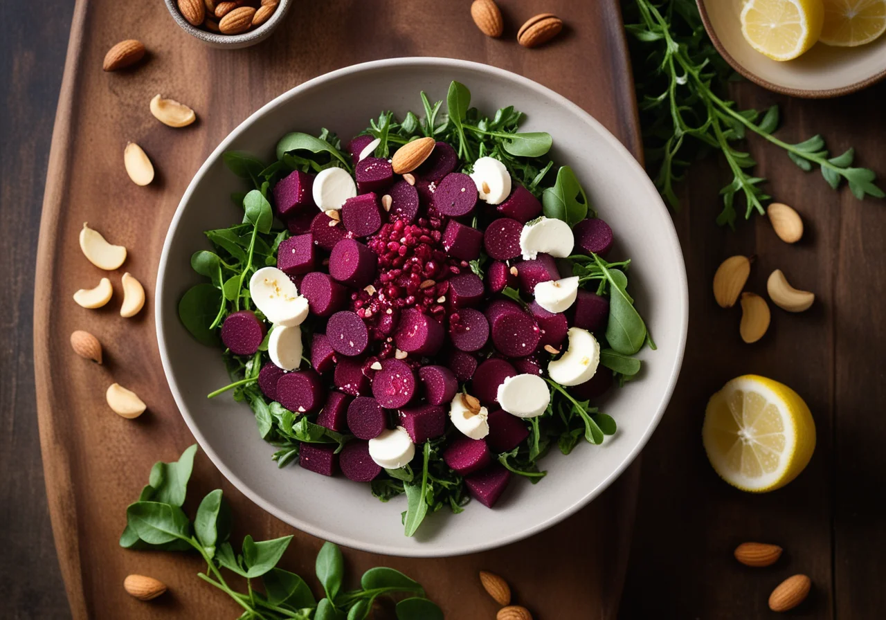Red Beet Arugula Salad