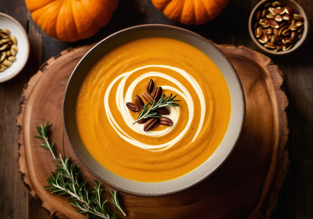 Lactose-Free Pumpkin Cream Soup