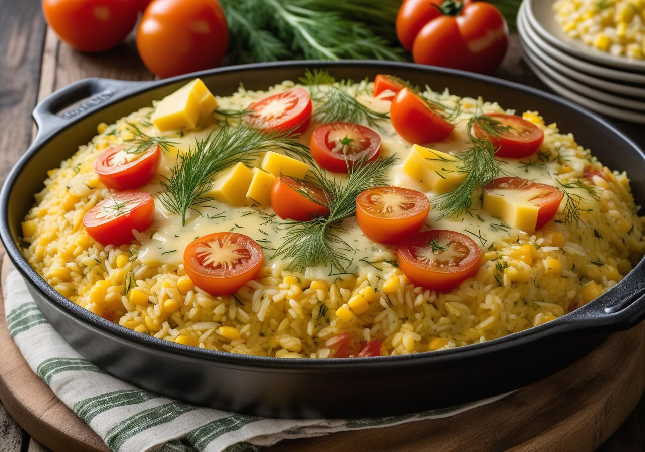 Vegetable Rice Casserole