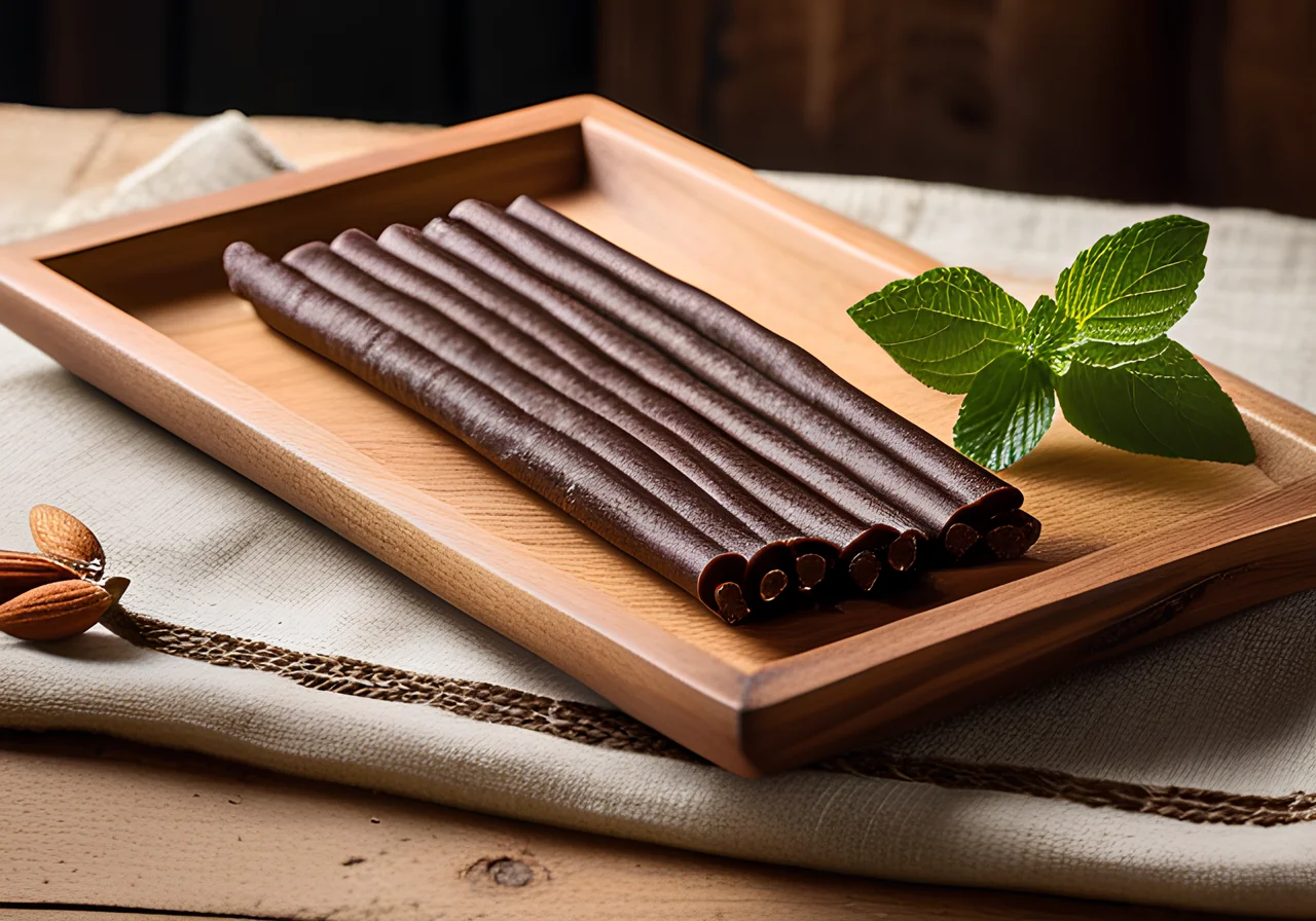 Marzipan Chocolate Sticks