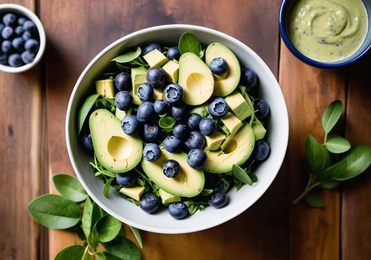 Blueberry and Avocado Salad