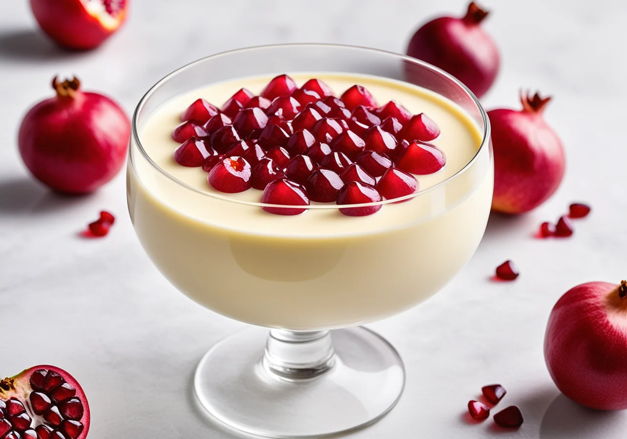 Panna cotta with Prunes