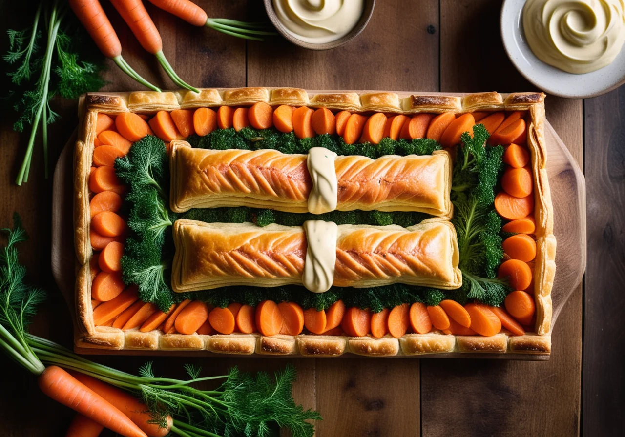 Salmon in Puff Pastry