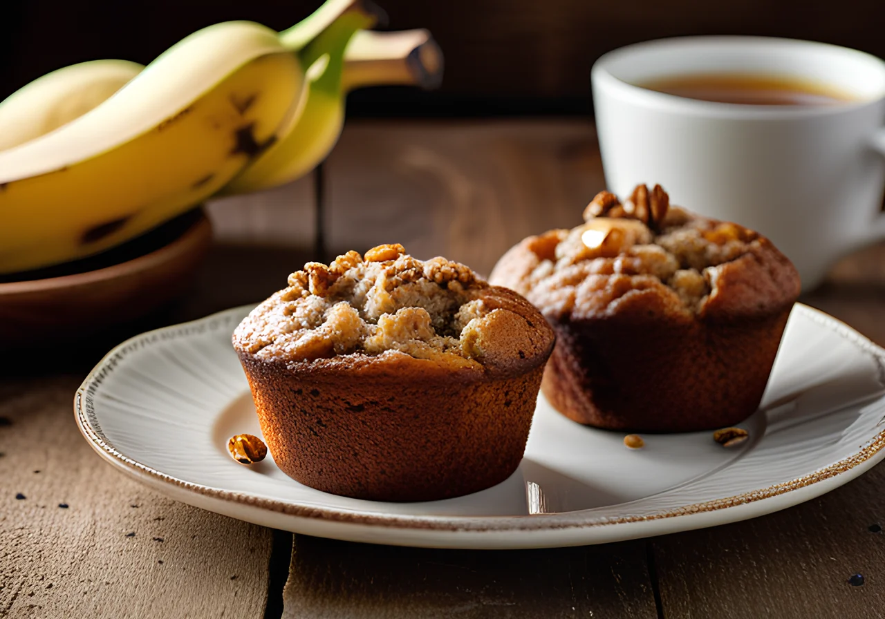 Banana Bread Muffins