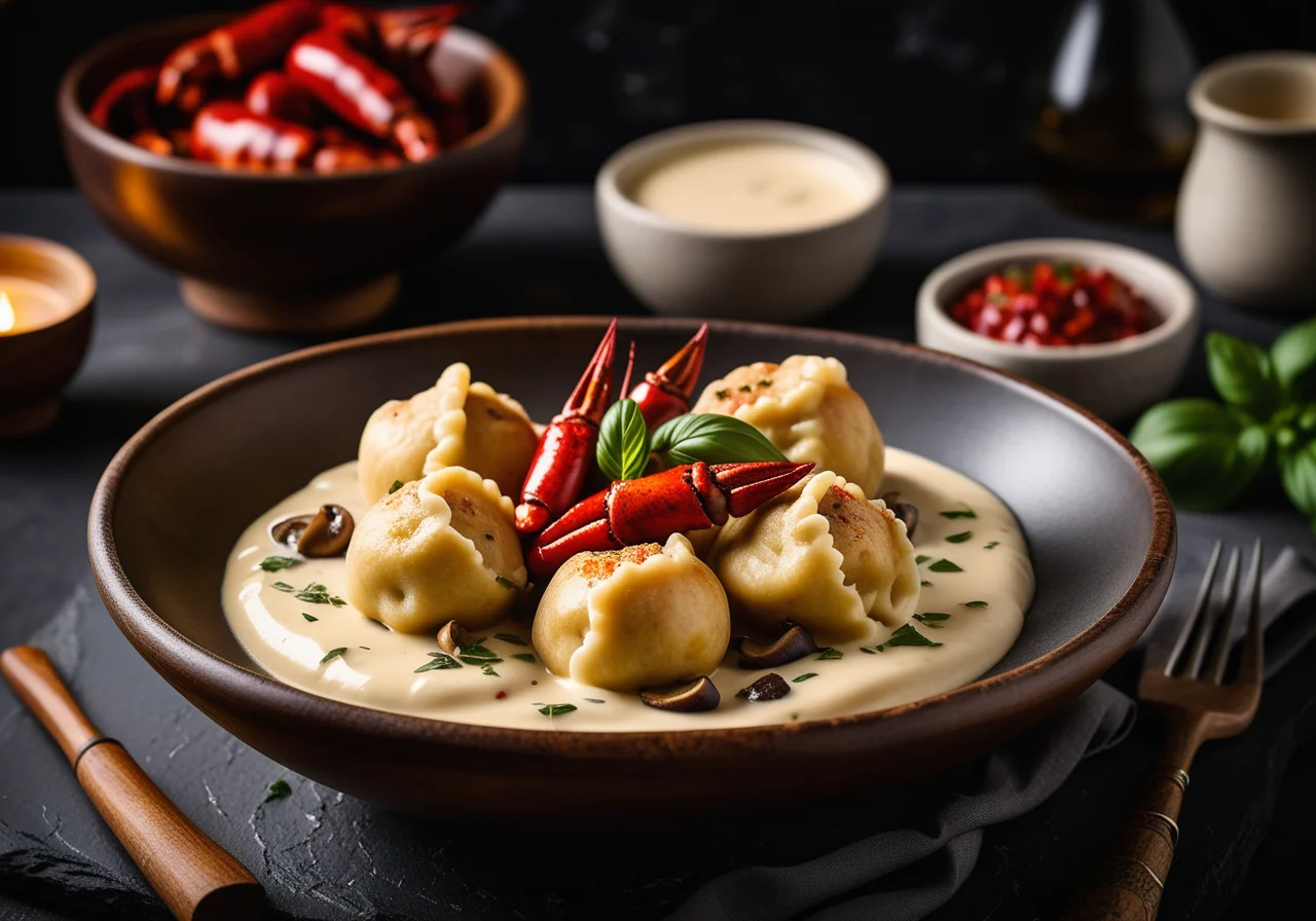 Pike Dumpling Ragout