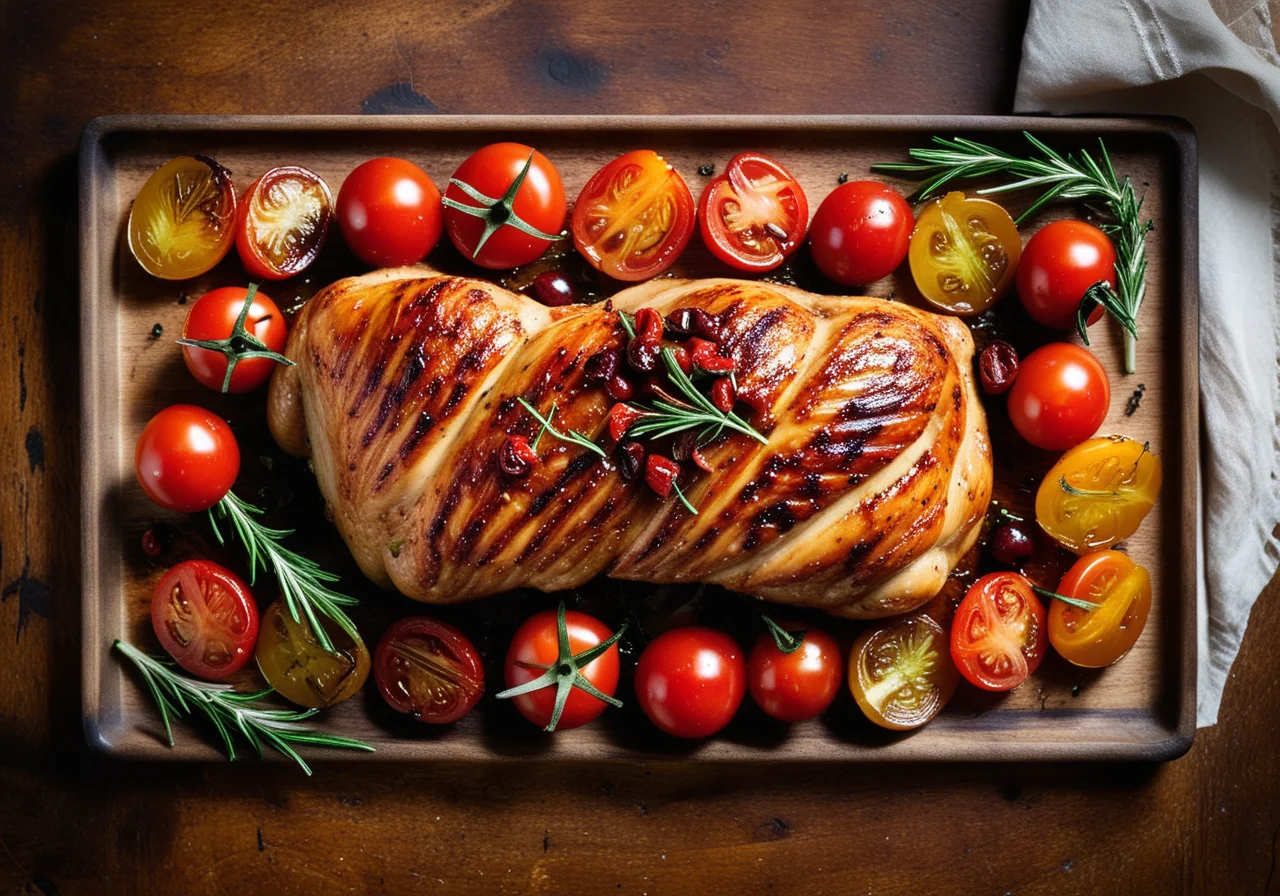 Chicken Fillet with Fennel Vegetables