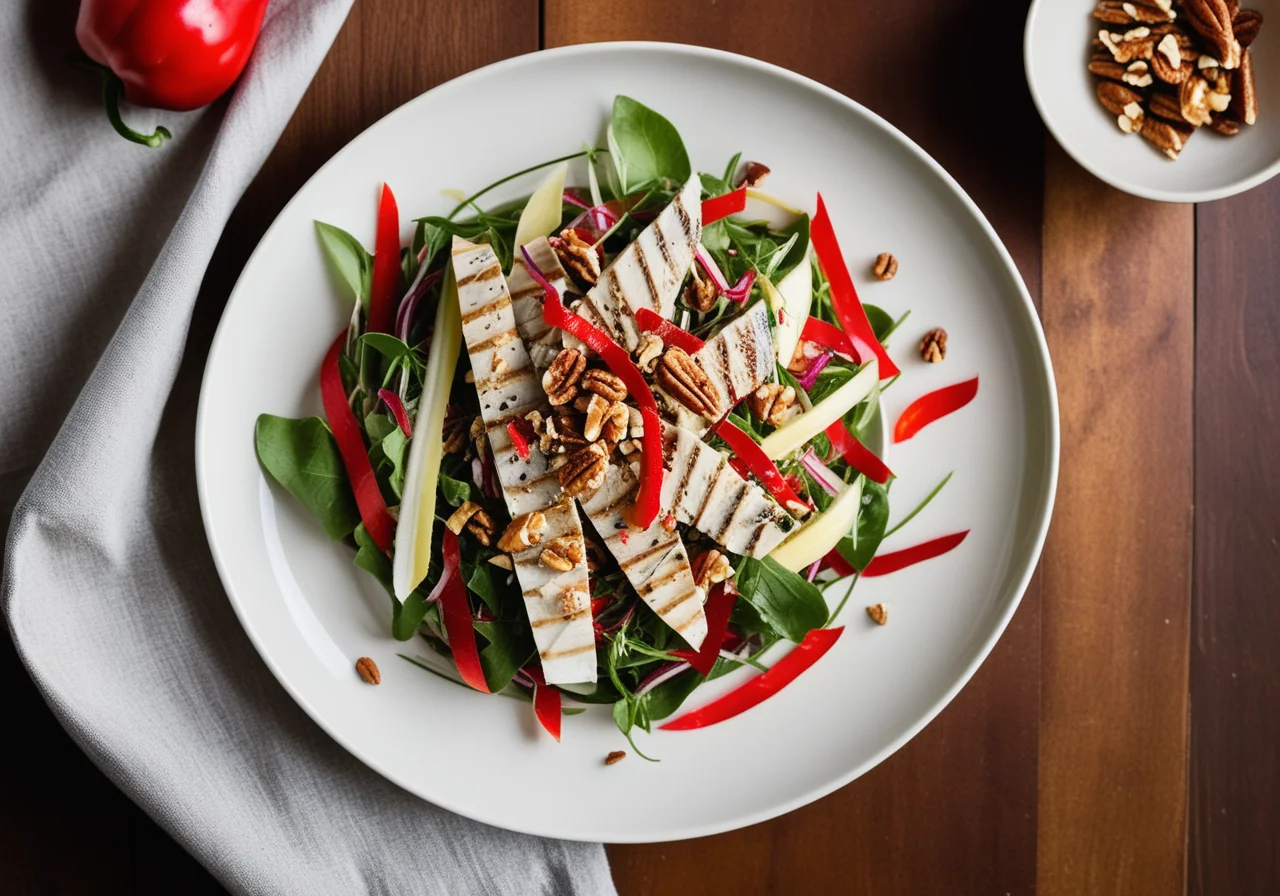 Mackerel Salad with Chicory