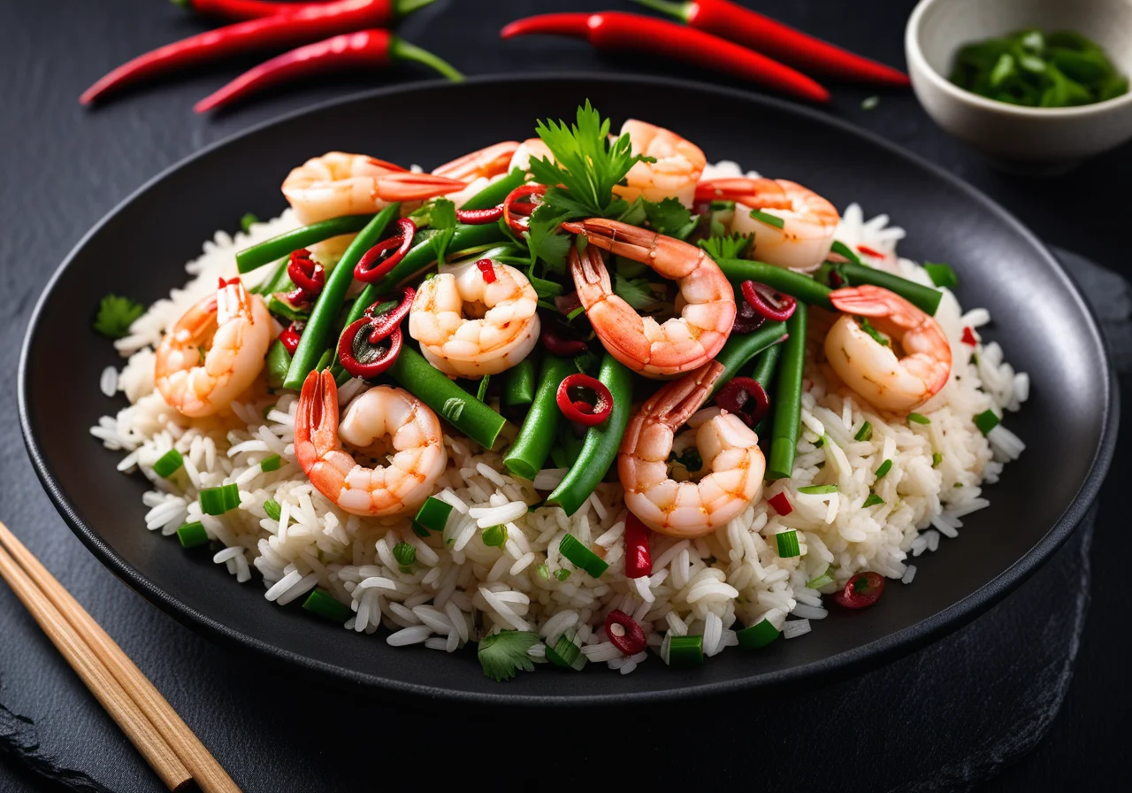 Asia Wok with Shrimp