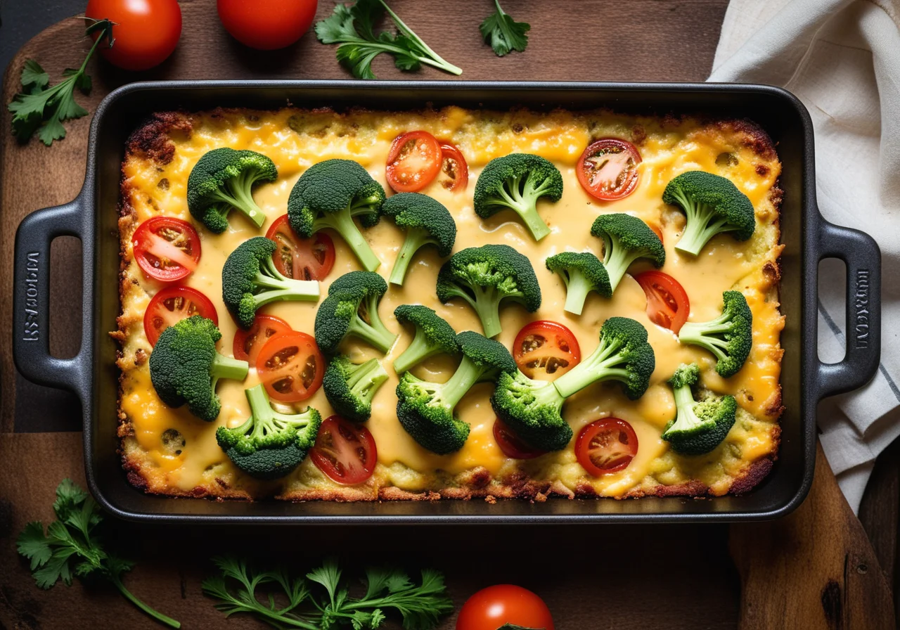 Broccoli Kassler Gratin