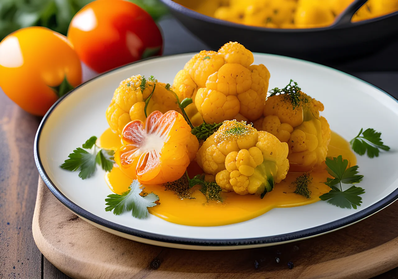 Cauliflower with Oriental Spices
