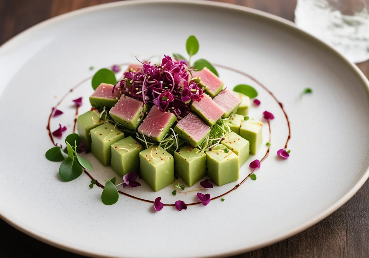 Chopped Tuna with Avocado