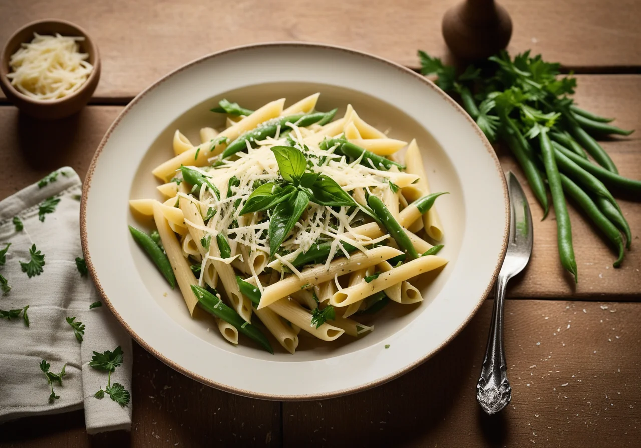Pasta with Green Beans