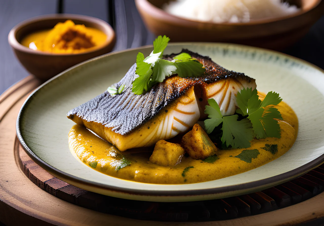 South Indian Sea Bass Curry