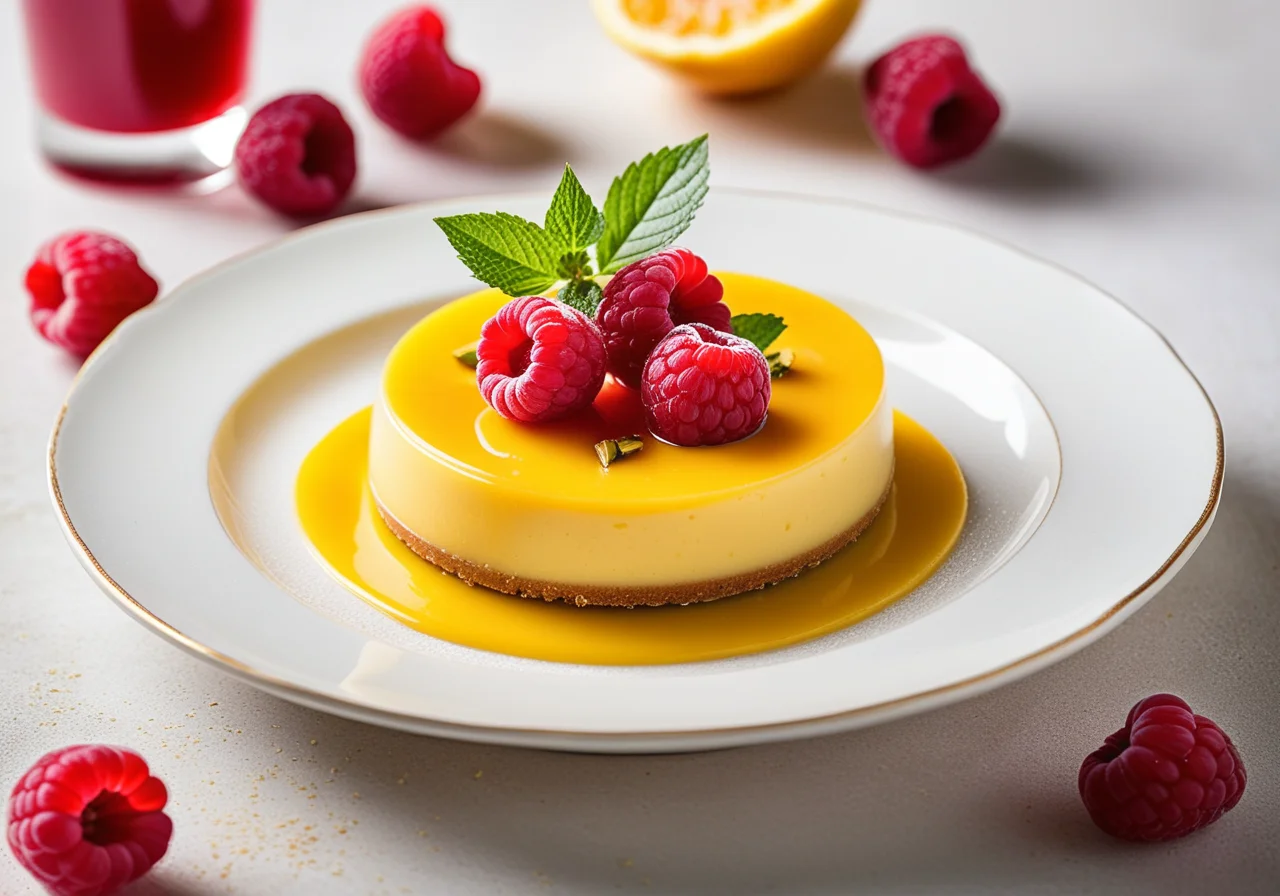 Orange Flan
