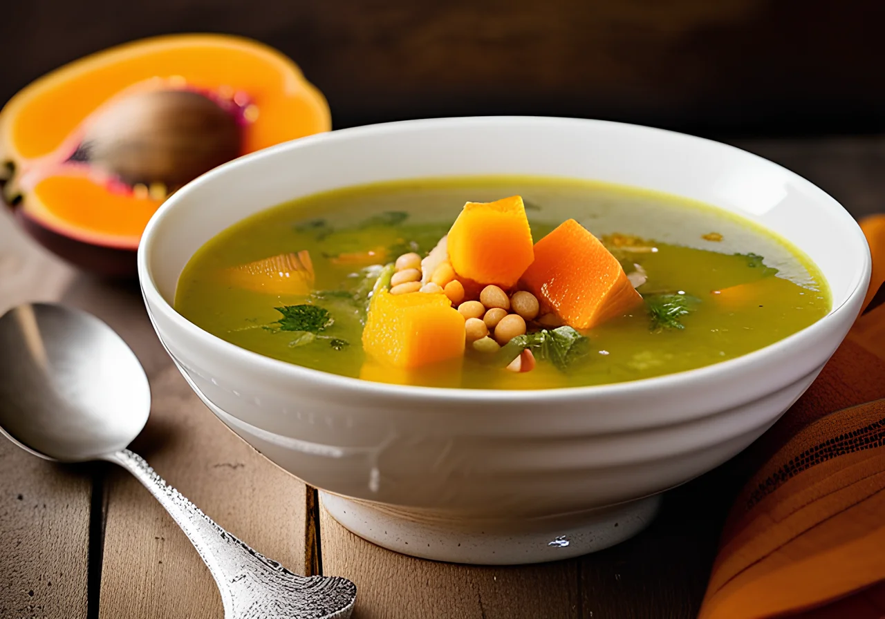 Lentil Savoy Cabbage Soup