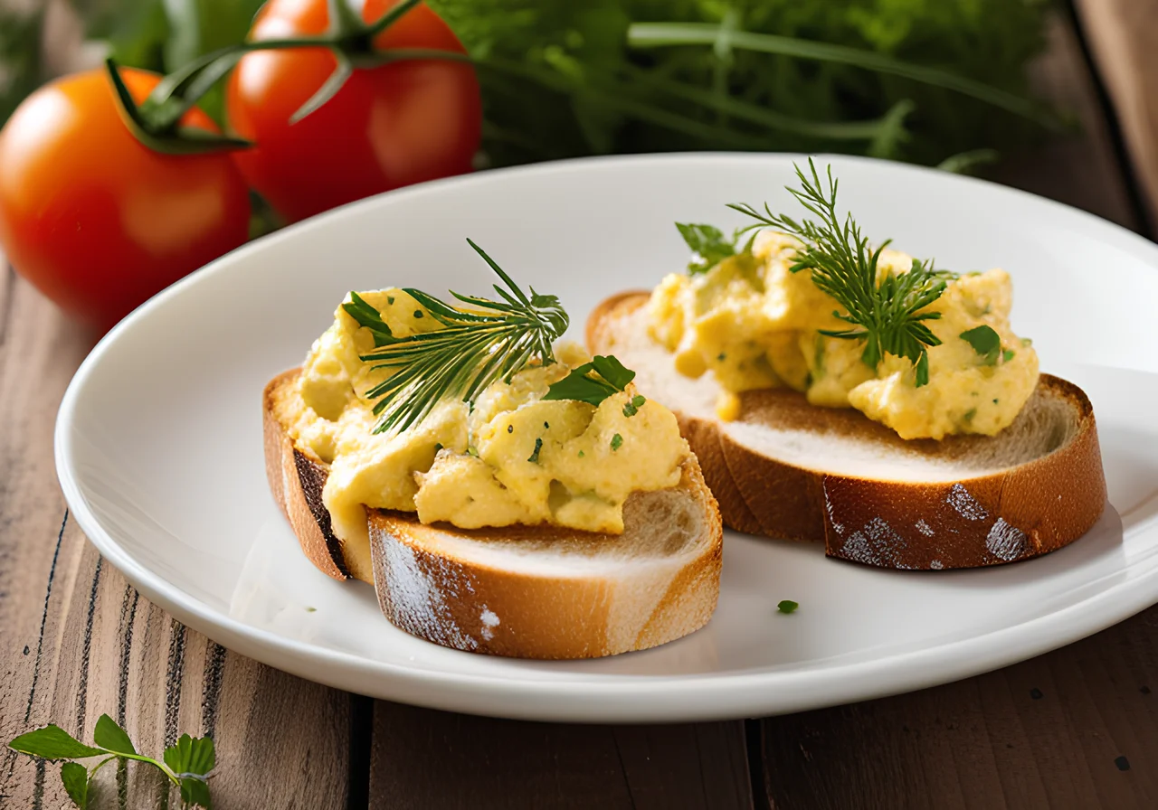 Herb Scrambled Eggs