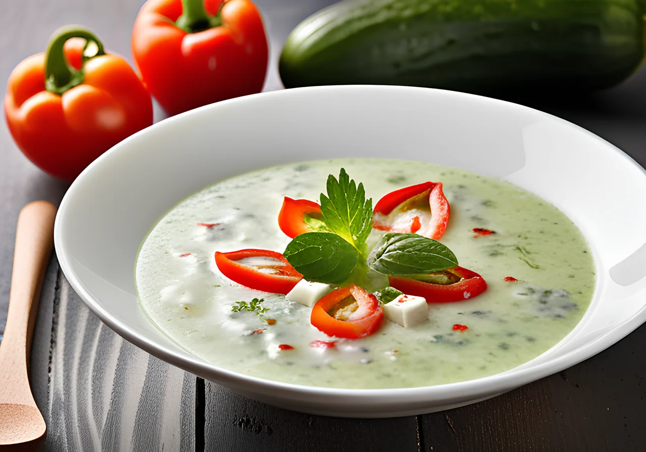 Cold Cucumber Soup