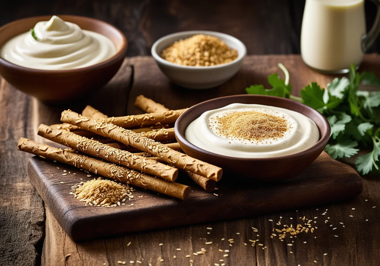 Fried Sesame Kohlrabi