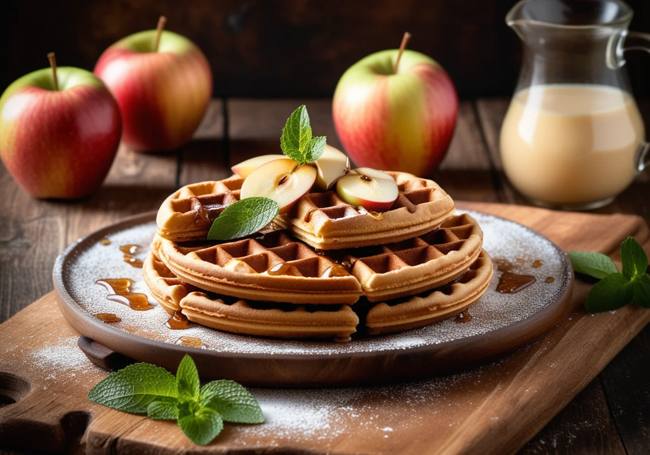 Apple Waffles