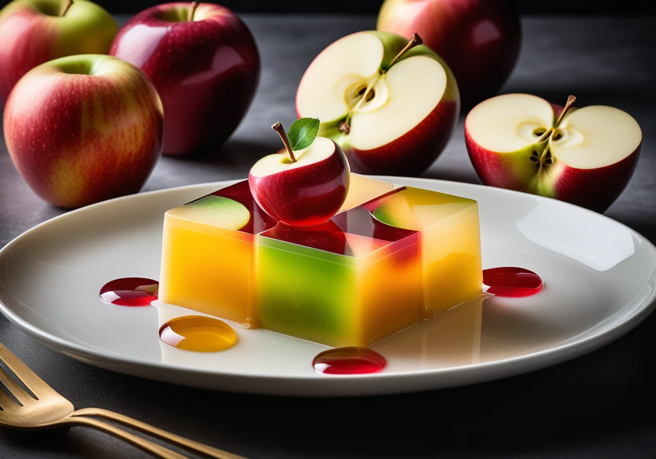 Gelatin Dessert with Fruits