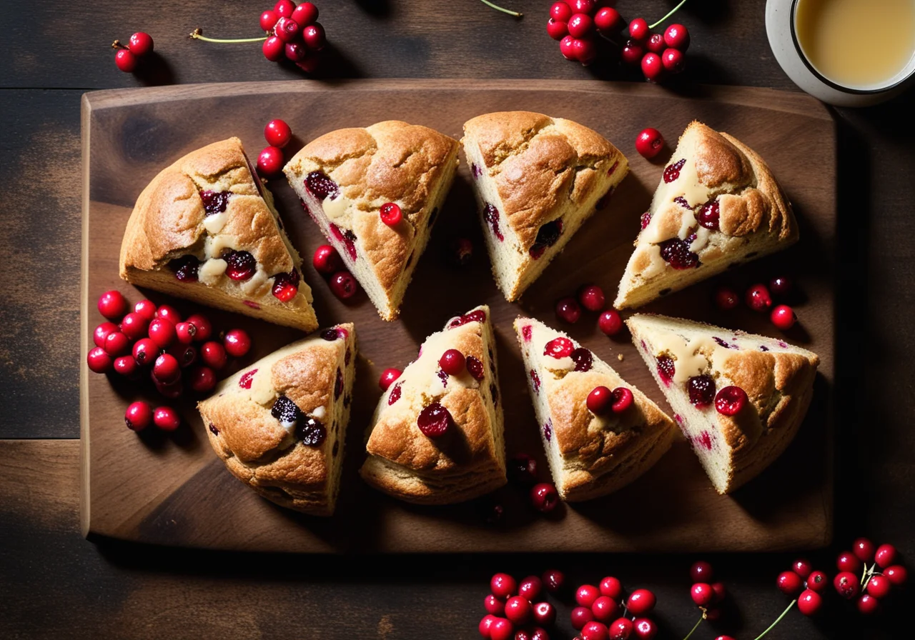 Scones with Cranberries
