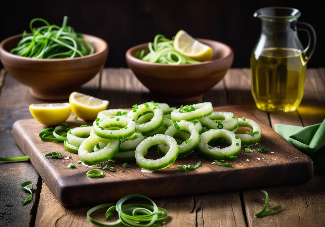 Pickled Chives and Green Onions