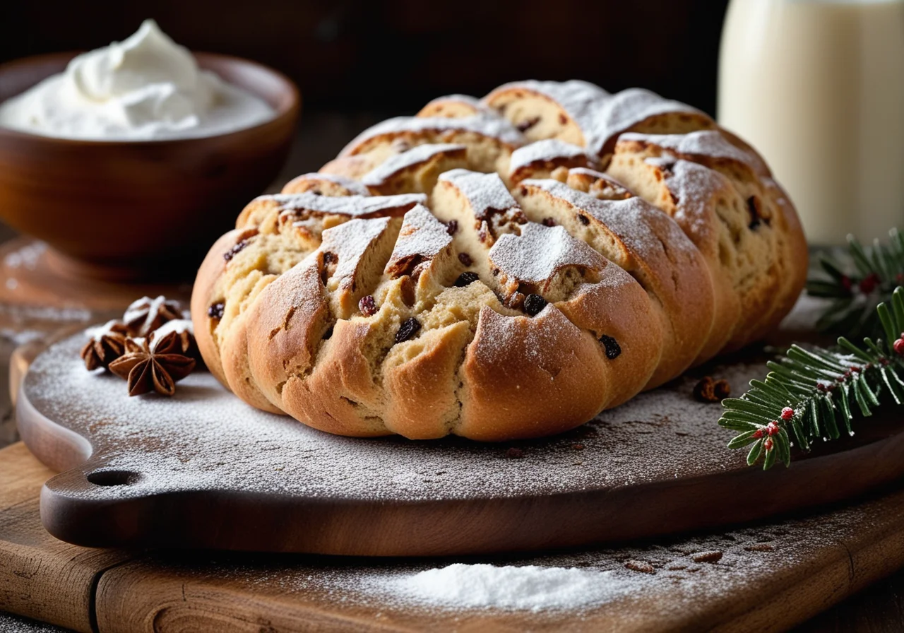 Small Whole Wheat Stollen