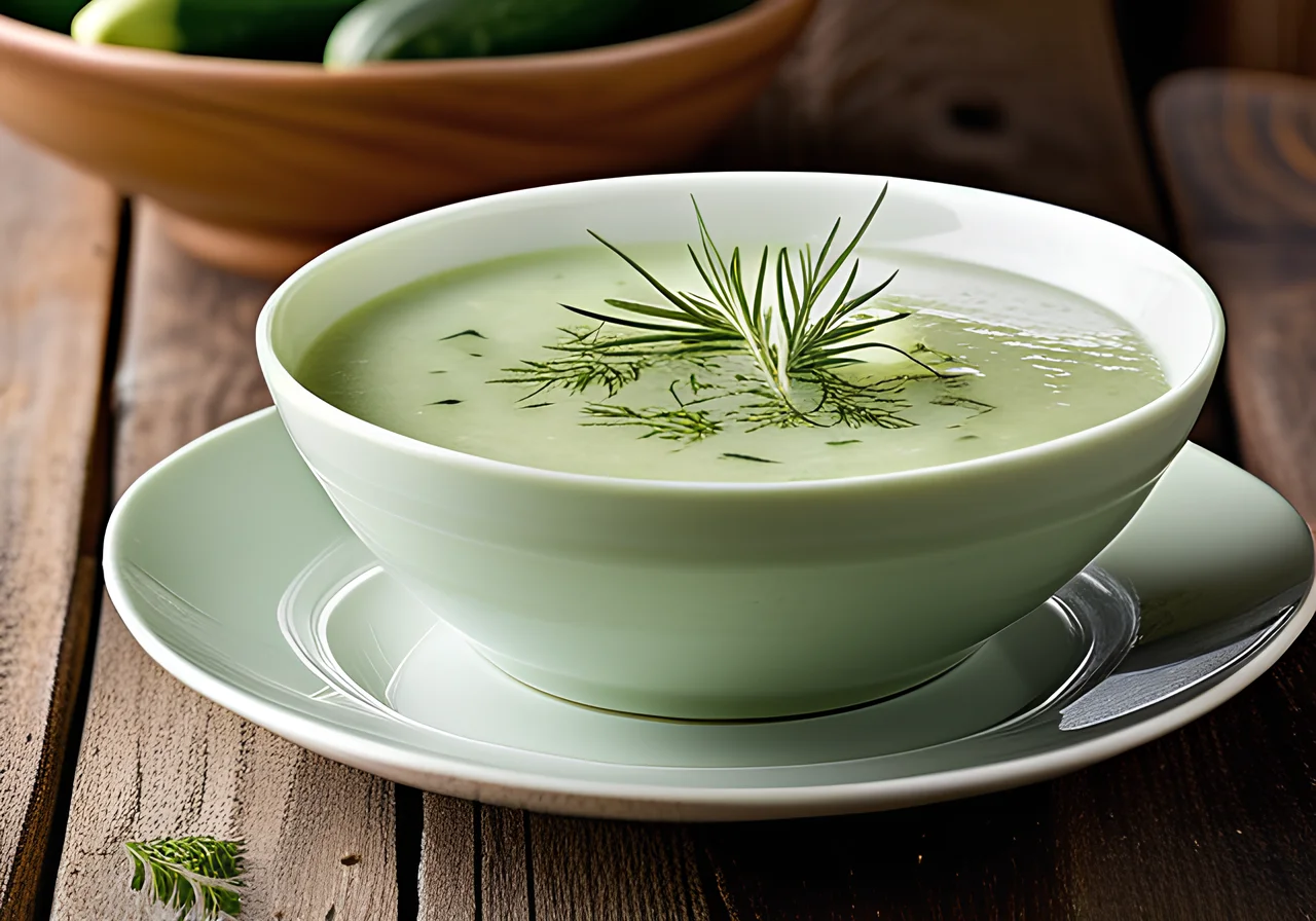 Cold Cucumber Soup