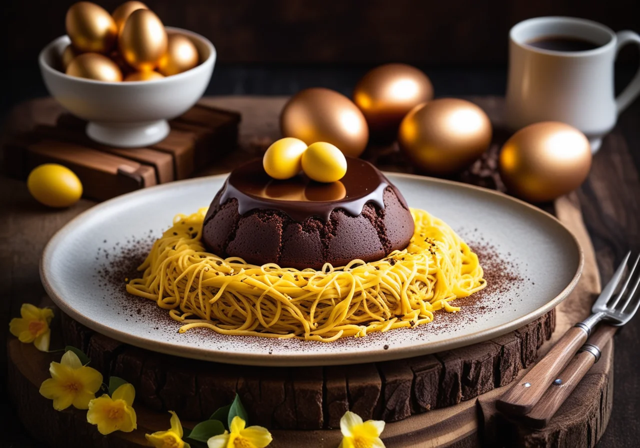 Chocolate Cake for Easter