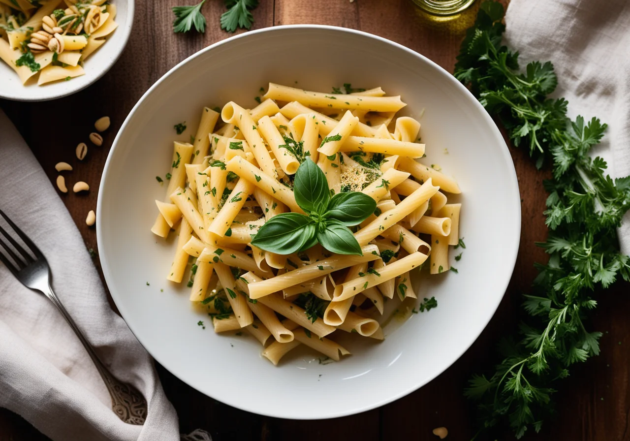 Pasta with Herbs