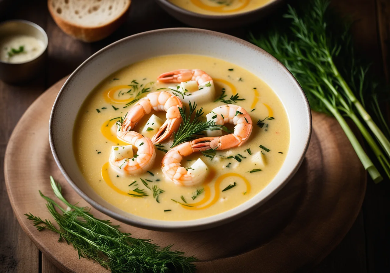 Seafood Soup with Fennel and Saffron